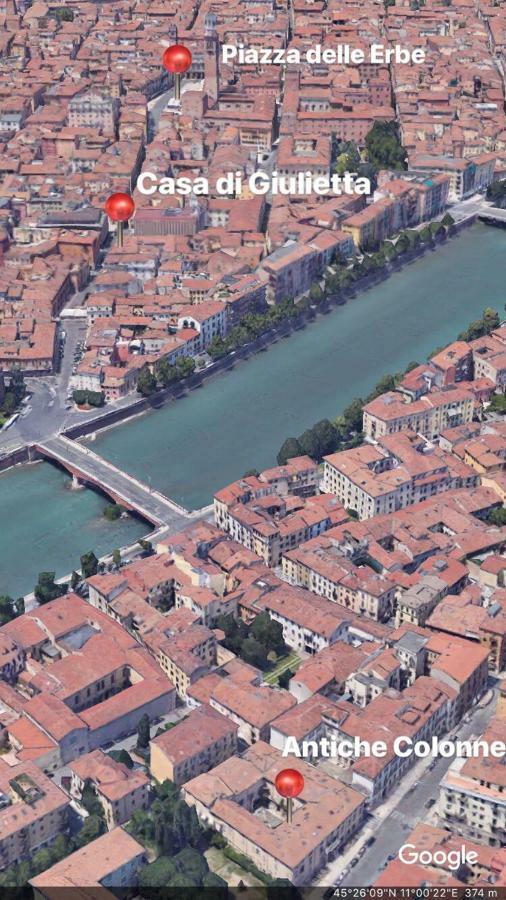 Antiche Colonne Suite Verona Exteriör bild